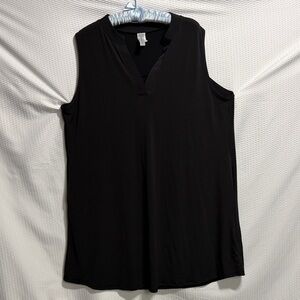 Honeyme Black Sleeveless Dress